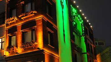Front of property - evening/night