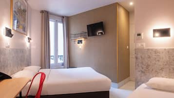 Caja de seguridad en la habitación, wifi gratis y ropa de cama
