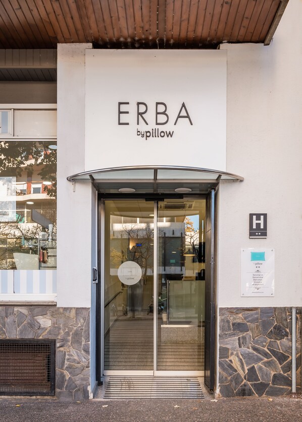 Fachada del alojamiento