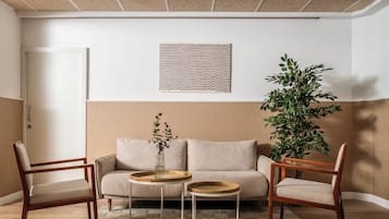 Sala de estar en el lobby