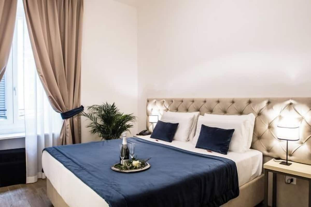 Minibar, in-room safe, desk, blackout curtains