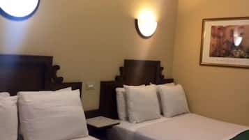 Free WiFi, bed sheets