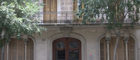 Façade de l’hébergement