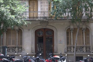 Fassade der Unterkunft