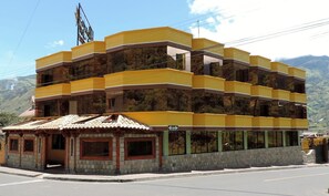 Voorkant van accommodatie