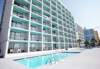 Hotel Exterior at Tropical Seas Hotel