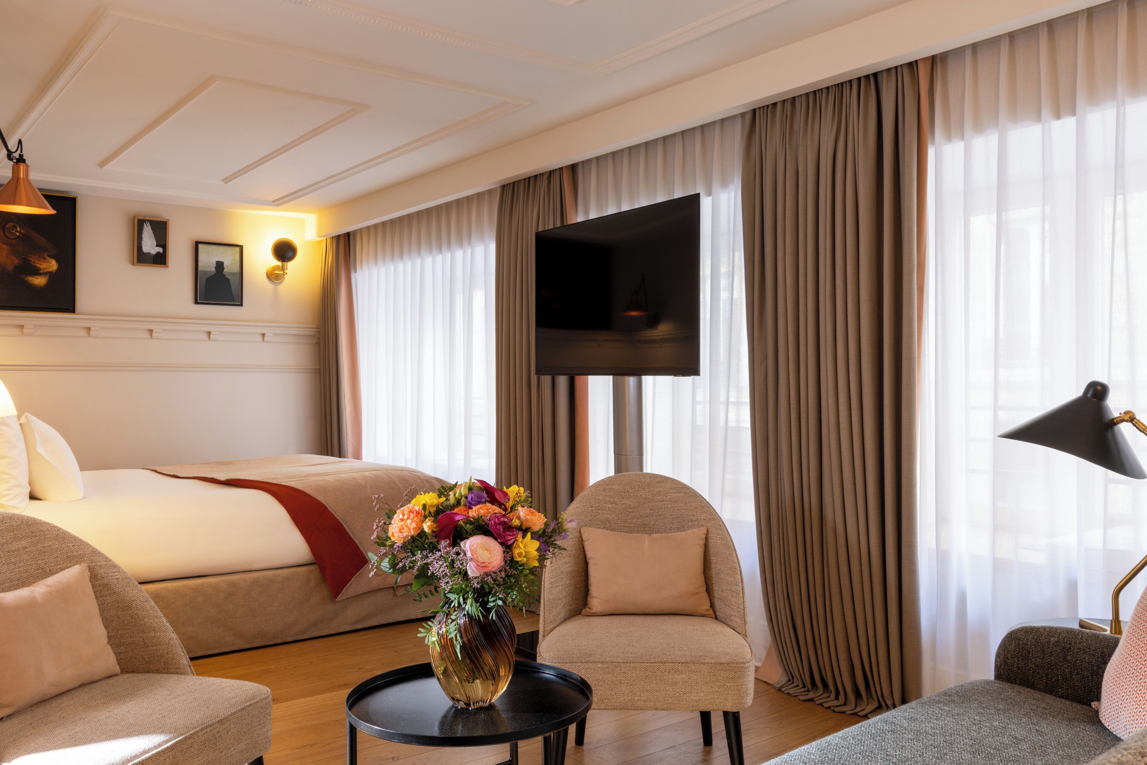 Deluxe Room | Egyptian cotton sheets, premium bedding, minibar, in-room safe