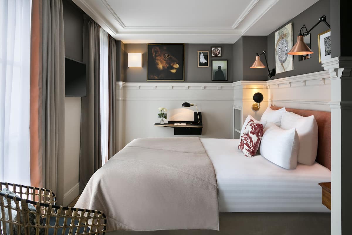 1 bilik tidur, cadar kapas Mesir, peralatan tempat tidur premium