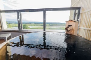 Japanese Style Room, w/ Private Open-air Bath (10 tatami mats + 6 tatami mats) Special Room Fugetsu | In-room safe, iron/ironing board, free WiFi, bed sheets