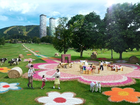 숙박 시설 구내