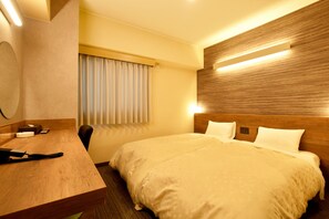 In-room safe, desk, free WiFi - Asahikawa Sun Hotel (Asahikawa)