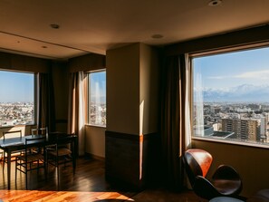 Uitzicht vanuit accommodatie