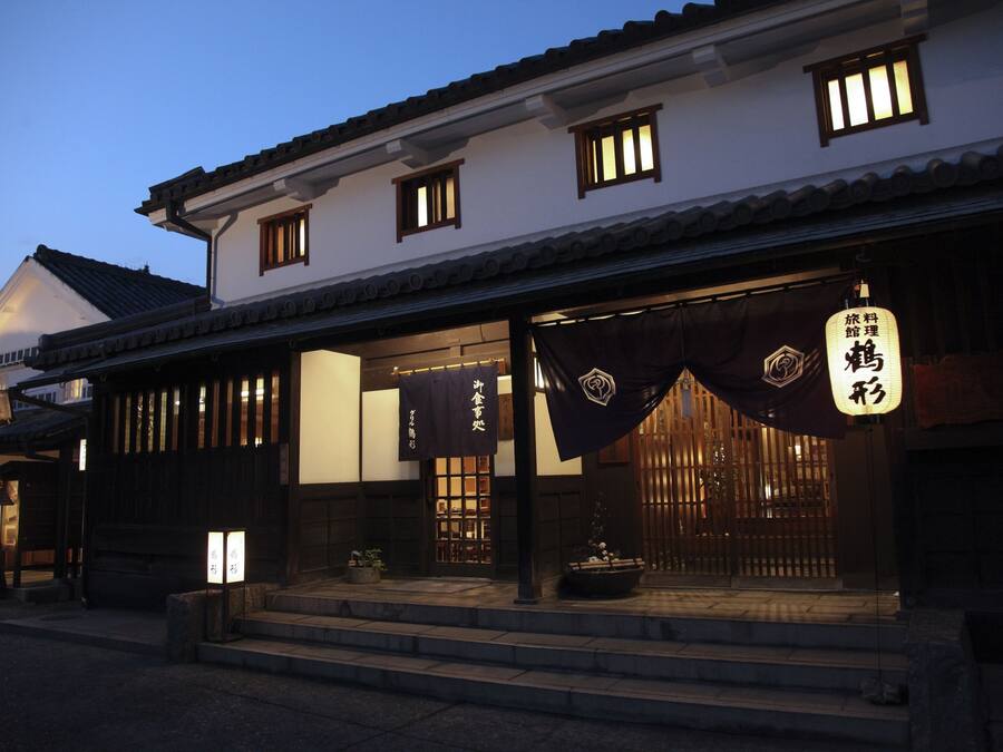 Front of property - evening/night