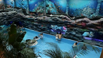 3 indoor pools, 2 outdoor pools