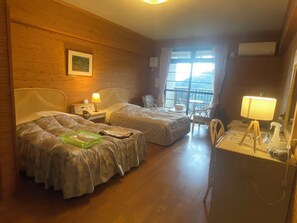 Chambre avec lits jumeaux