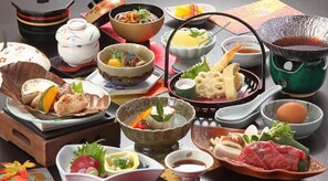 Food and drink - Yunosato Onsen Yasashisa no Yado Chikutei (Mimasaka)