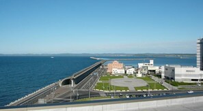 Uitzicht vanuit de kamer