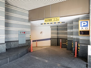 Self parking (JPY 1800 per night)