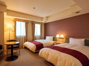 Deluxe Twin Room, Non Smoking | Desk, blackout curtains, free WiFi, bed sheets - Utsunomiya Tobu Hotel Grande (Utsunomiya)