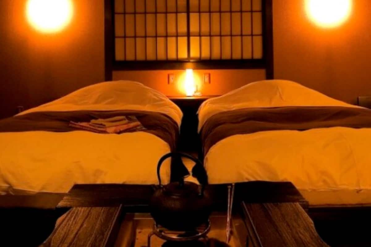 Japanese Room (with Japanese style fireplace)