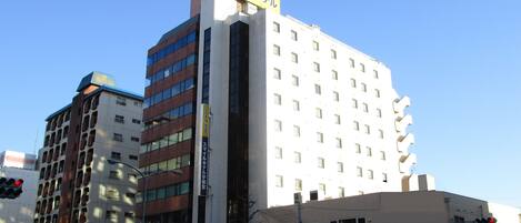 Façana frontal de l'allotjament