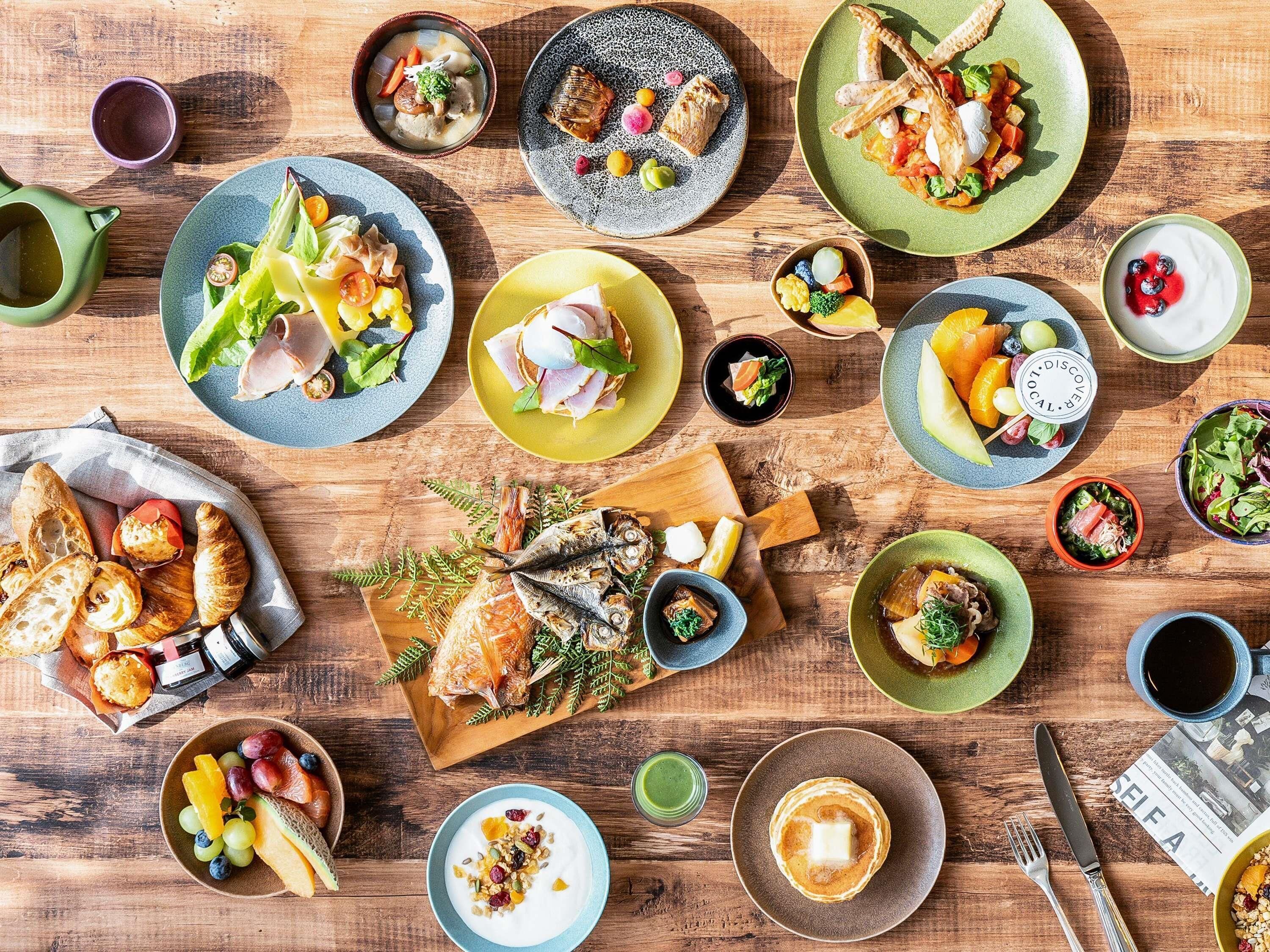 Frokostbuffé hver dag (JPY 3025 per person)