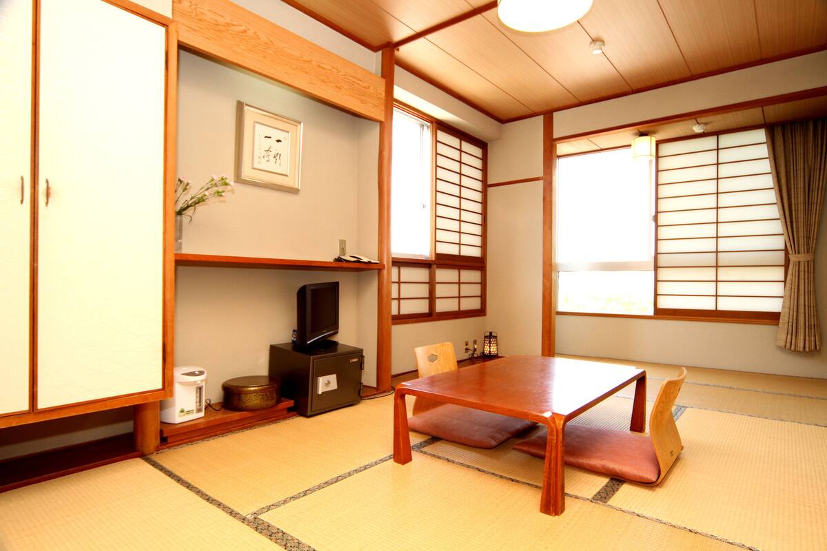 和室2名部屋 (ヴィーガンコース料理) | WiFi (無料)