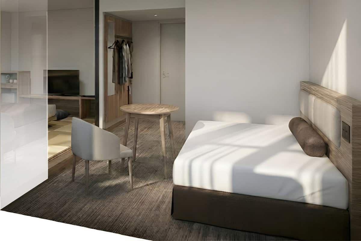 Chambre de style japonais | Wi-Fi gratuit, draps fournis