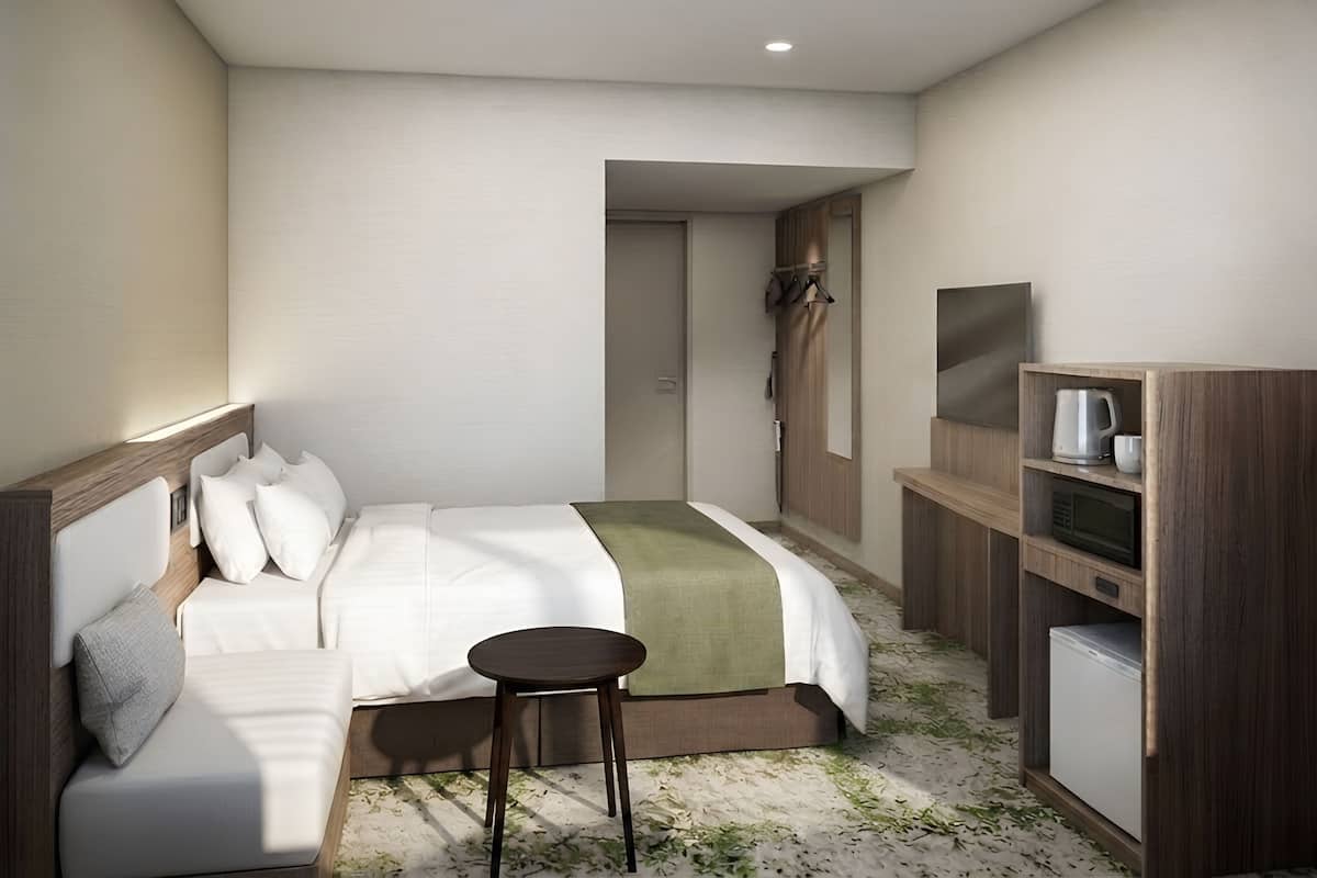 Chambre Double Économique | Wi-Fi gratuit, draps fournis