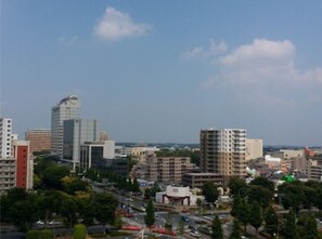 Vue depuis l’hébergement
