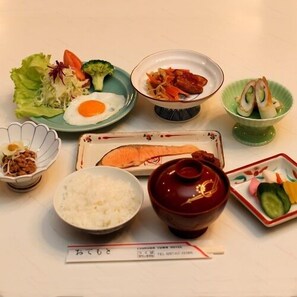Food and drink - Tsukuba Town Hotel (Joso)