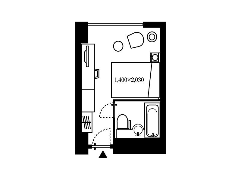 Blackout curtains, iron/ironing board (on request), free WiFi