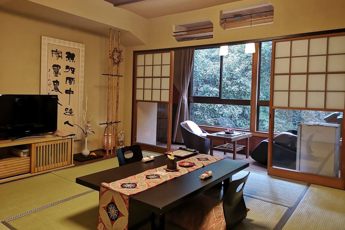 Standard Japanese Style Room, Hot Spring Bath