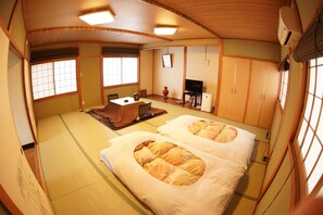 Quarto tradicional, para fumantes, em edifício anexo (Japanese Style) | Wi-Fi de cortesia, roupa de cama