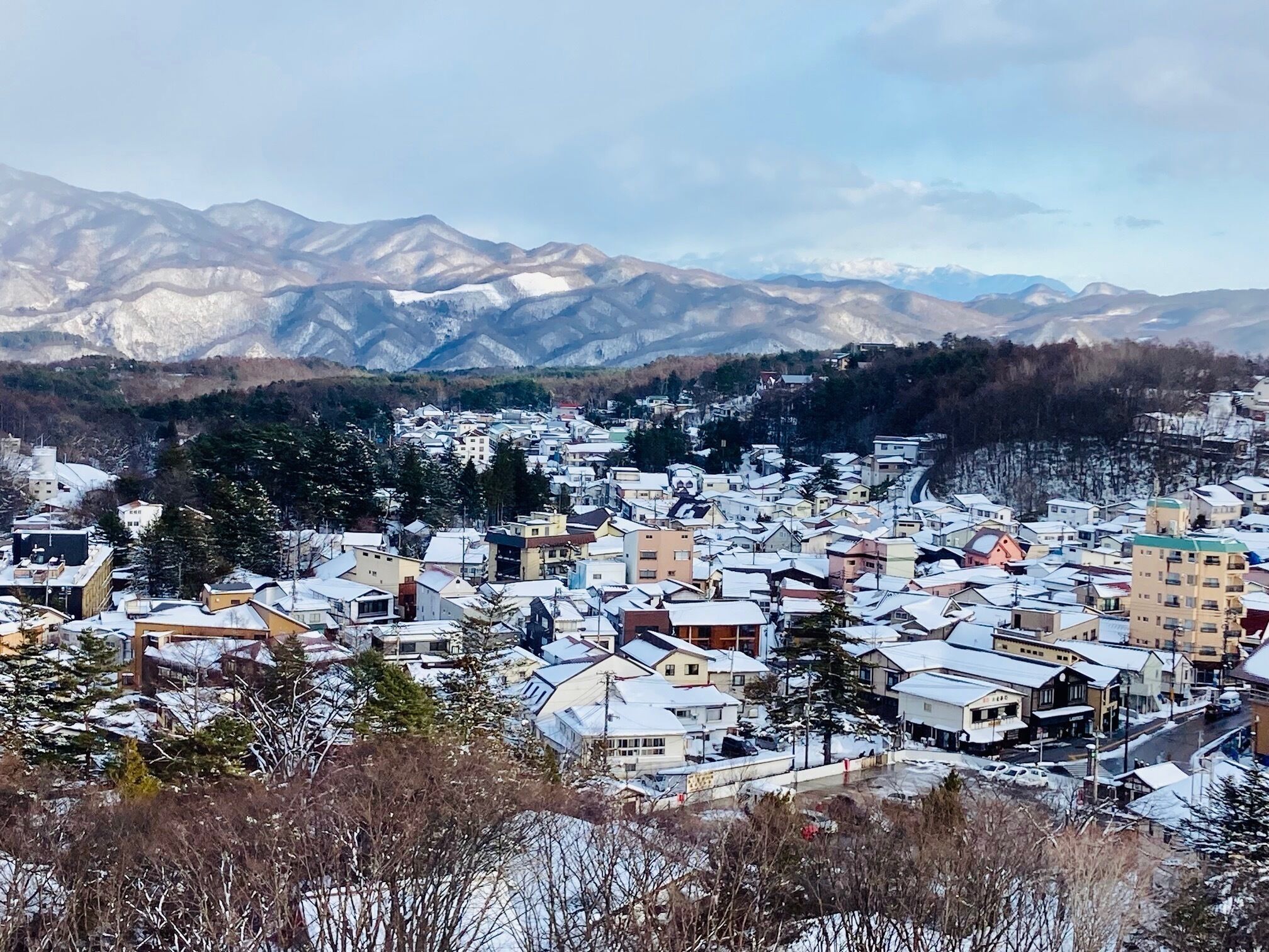 部屋からの景観