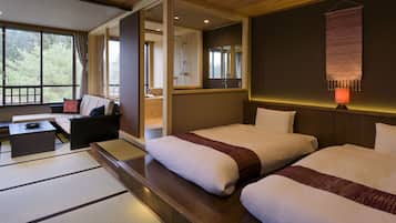Habitació tradicional (Japanese Style, 3 People) | Caixa forta a l'habitació, escriptori i wifi gratuïta