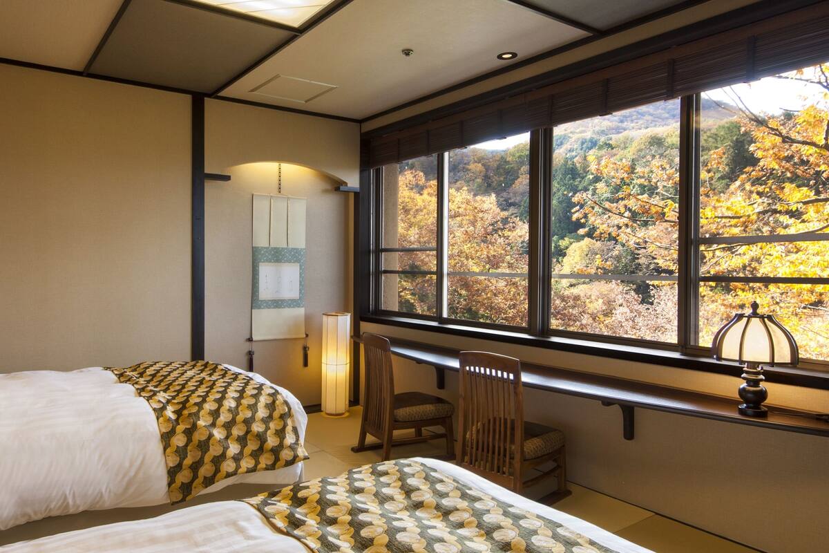 高級雙床房, 非吸煙房 (on Low Floor with Shower) | 免費 Wi-Fi、床單