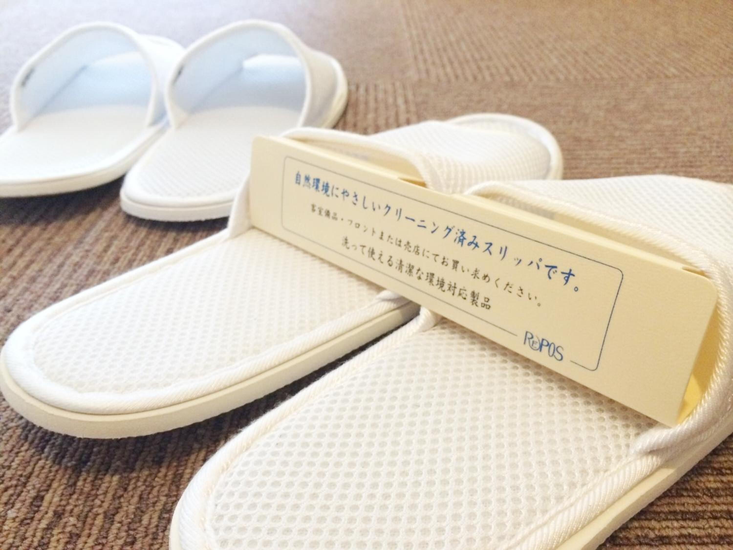 combined shower/bathtub, free toiletries, hair dryer, slippers