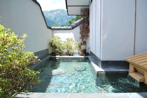 Outdoor pool - Ryokan Tanigawa (Minakami)