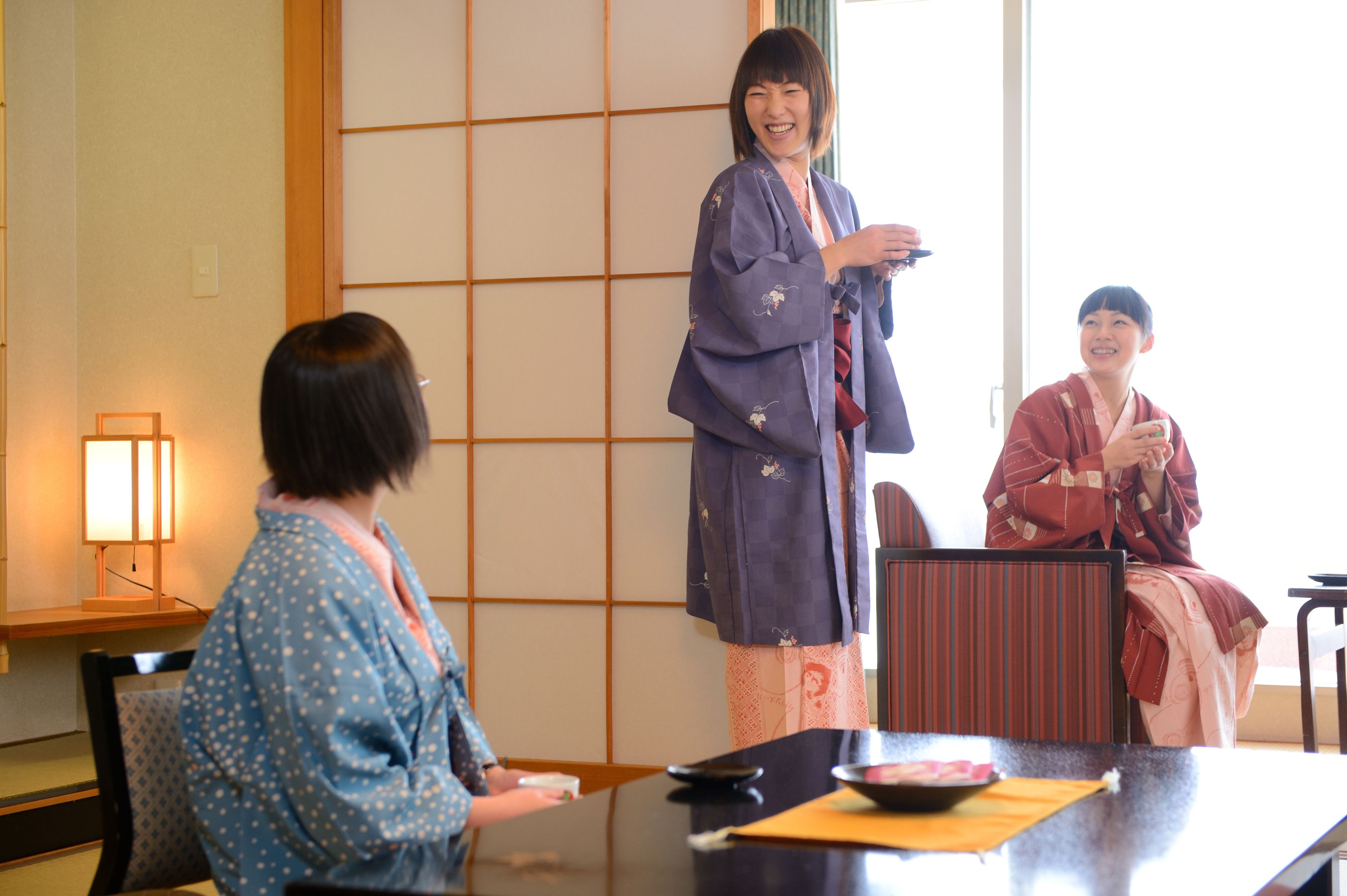 japanese-style room, smoking, sea view | in-room safe, desk, free wifi, bed sheets