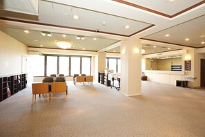 Sitteområde i lobbyen