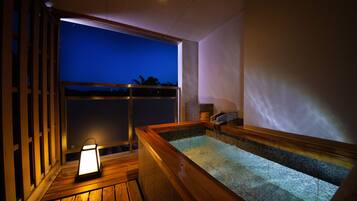 Shizuka no Umi with Open-Air Bath, Ocean View | Bathroom | Free toiletries, hair dryer, slippers, bidet
