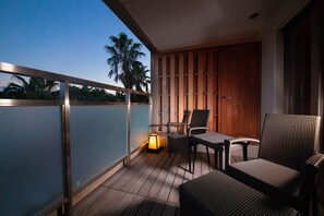 Shizuka no Umi with Open-Air Bath, Ocean View | Balcony - Toba Grand Hotel (Toba)