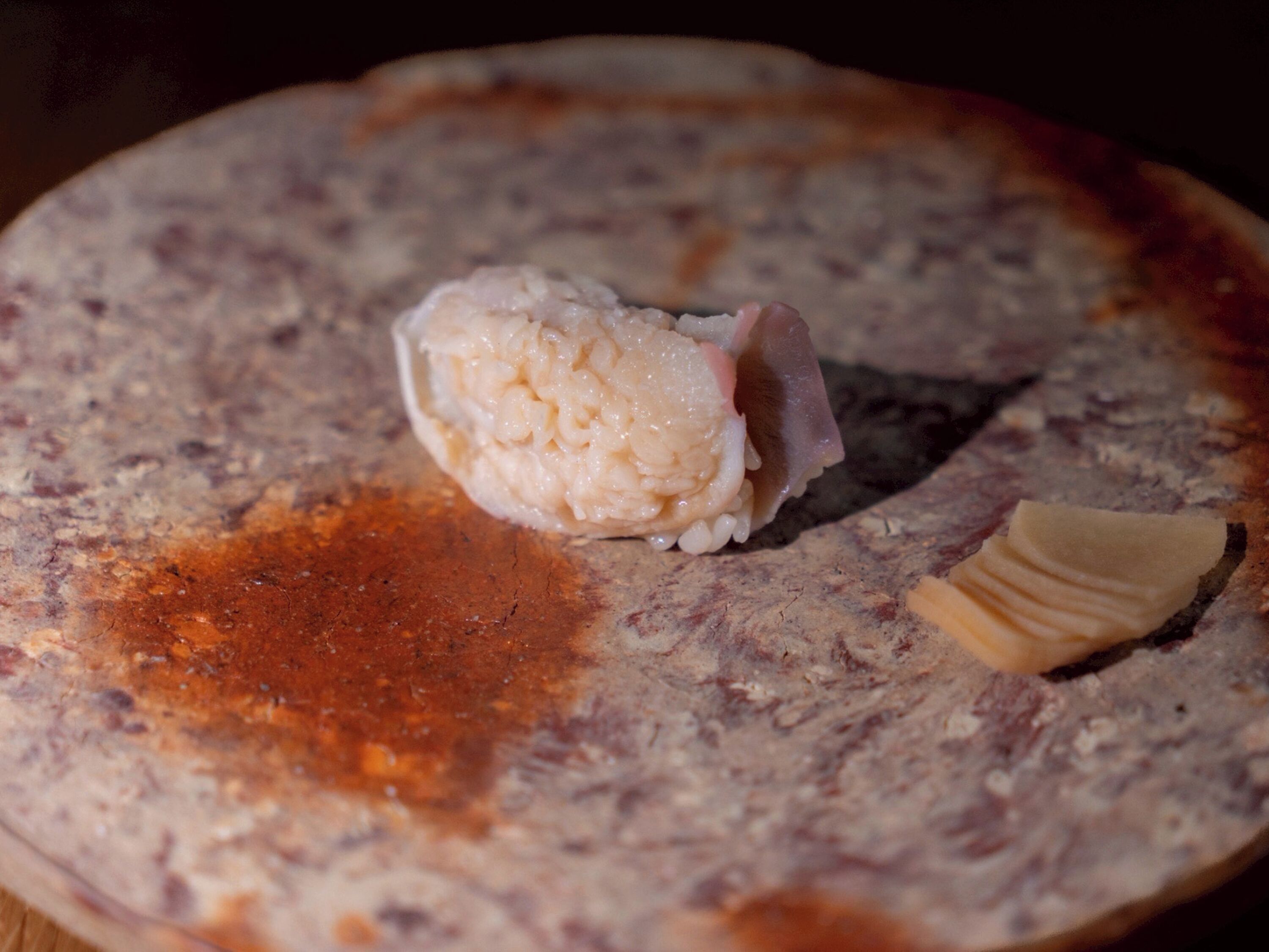 Une galette garnie.