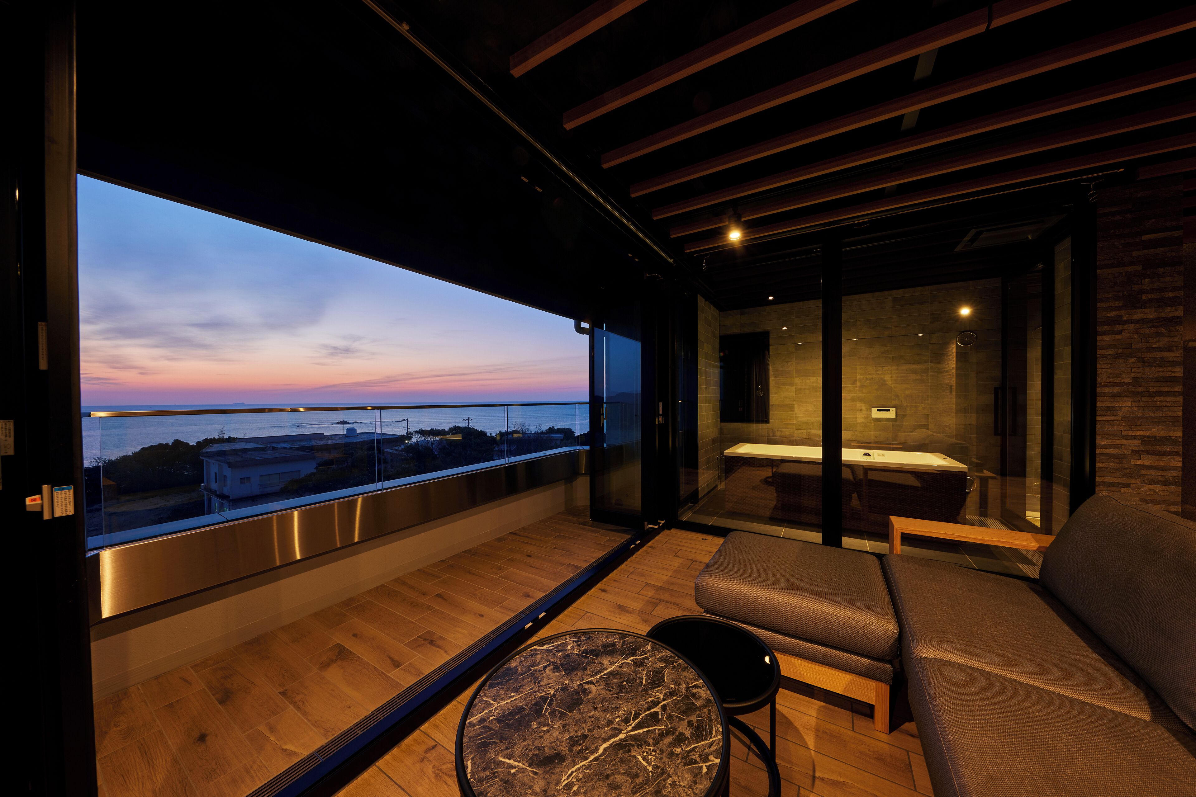 Luxury Suite, Sauna, Ocean View | In-room safe, desk, free WiFi, bed sheets