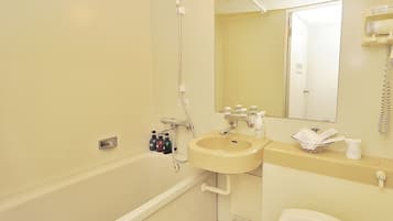 Ducha, artículos de tocador gratuitos, secador de pelo