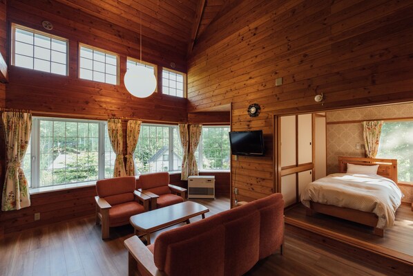 High Grade Cottage (with Private Open-air Bath) | Living room