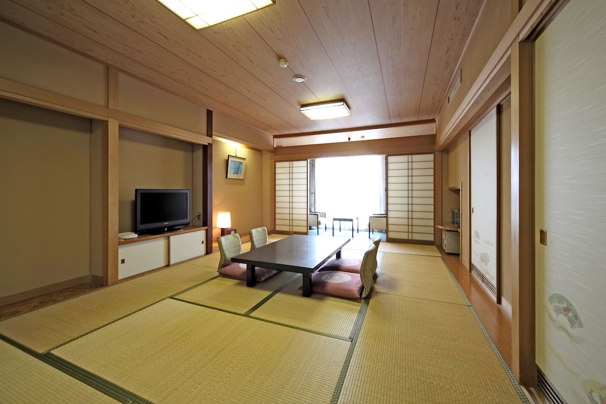 Camera Standard, vista città (Japanese Style Room) | 1 camera, una cassaforte in camera, insonorizzazione