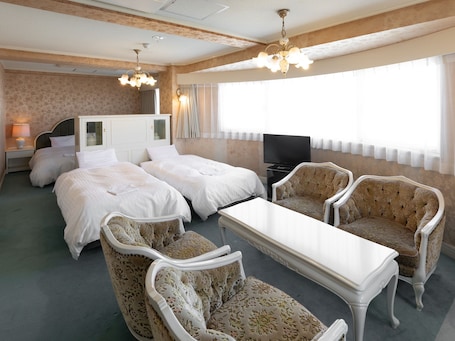 Desk, iron/ironing board, free WiFi, bed sheets
