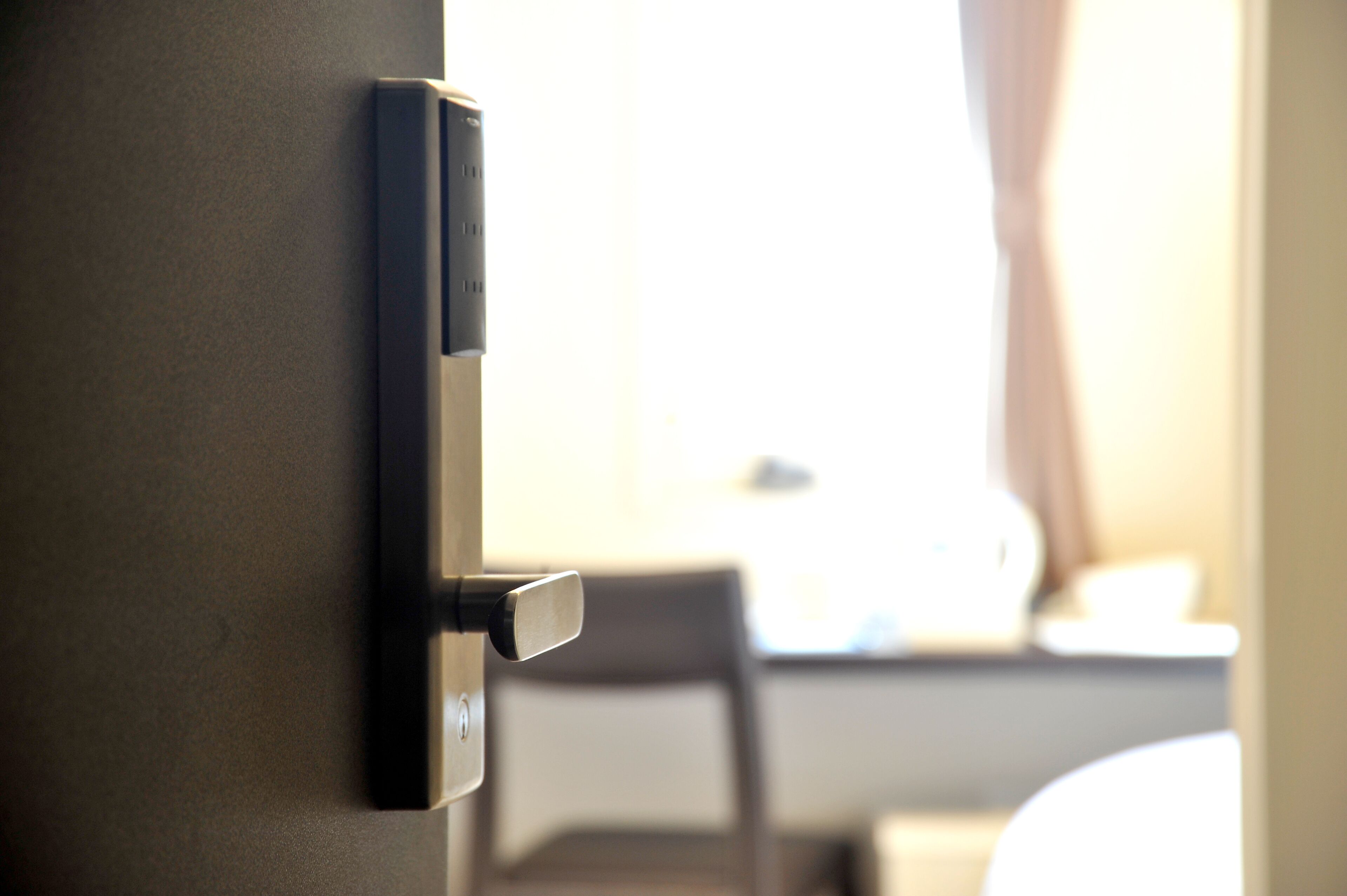 desk, blackout curtains, free wifi, bed sheets